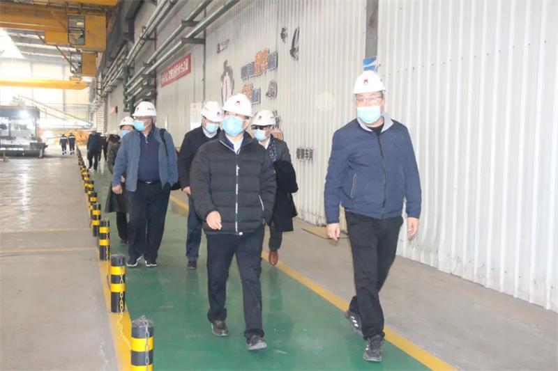 中國有色金屬工業(yè)協(xié)會黨委副書記范順科一行蒞臨明泰鋁業(yè)調(diào)研指導