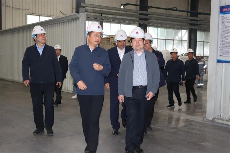 省人大環資委副主任吳忠華帶隊蒞臨明泰鋁業開展立法調研